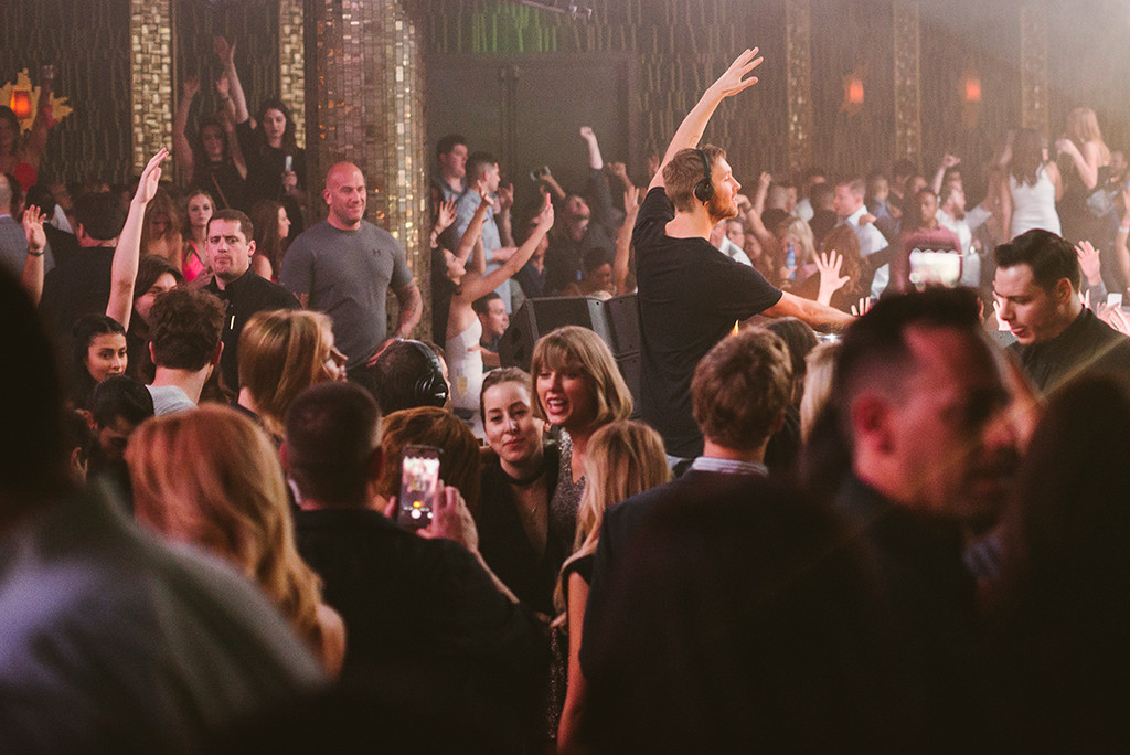 Taylor Swift, Calvin Harris, Las Vegas Nightclub Taylor Swift, Calvin Harris, Las Vegas Nightclub